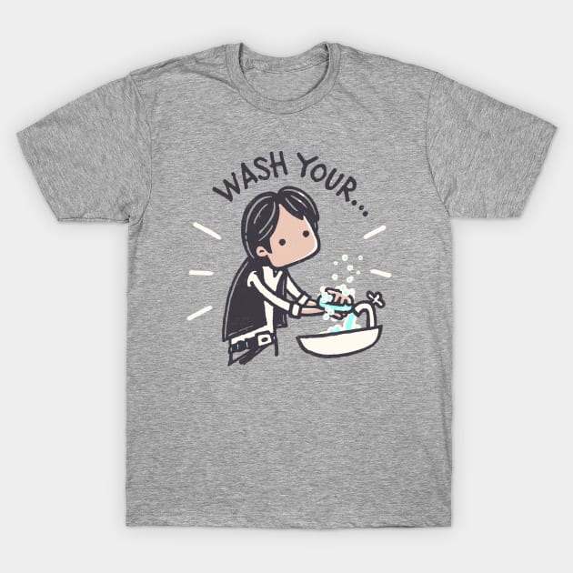 Wash Your Han T-Shirt by Walmazan